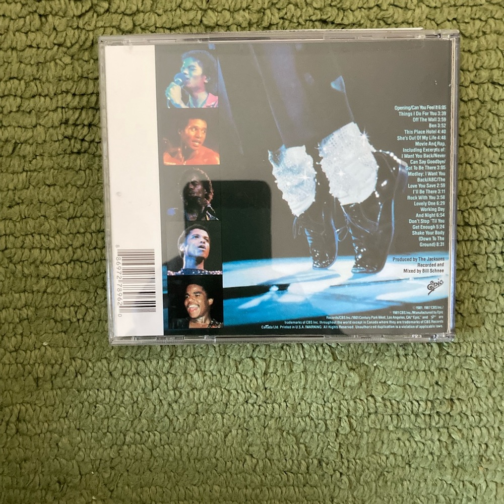 JACKSON Colorful Live Performance CD - Picture 2 of 3